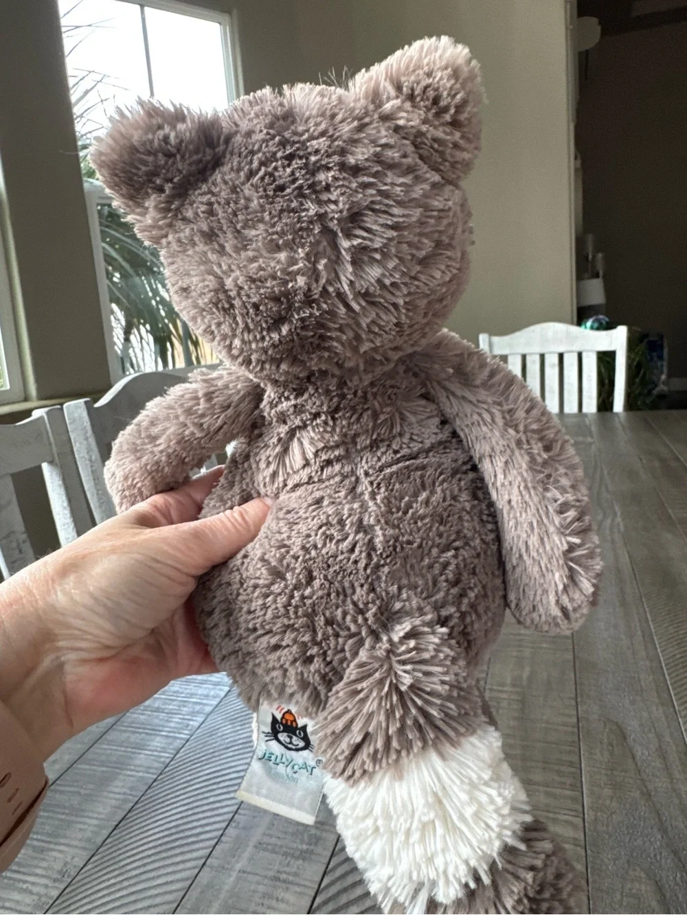 Jellycat Bashful Raccoon 12” Plush Toy